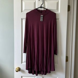 Lane Bryant Swing Collection Burgundy Top, Size 22/24, NWT.